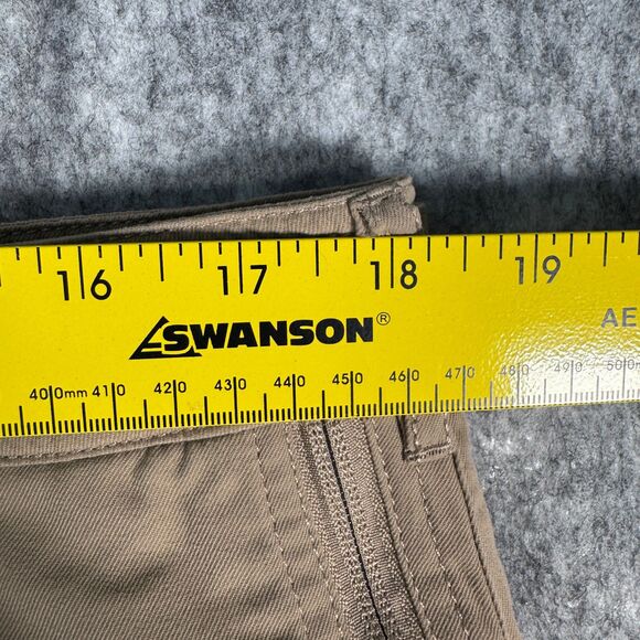 Clothing Arts Shorts Mens Size 36x10 Beige P Cubed Pick Pocket Proof Travel - Picture 2 of 11